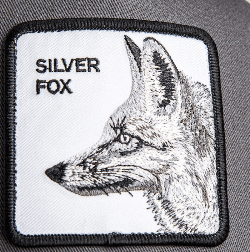Load image into Gallery viewer, Goorin Bros Silver Foxxx Trucker Cap
