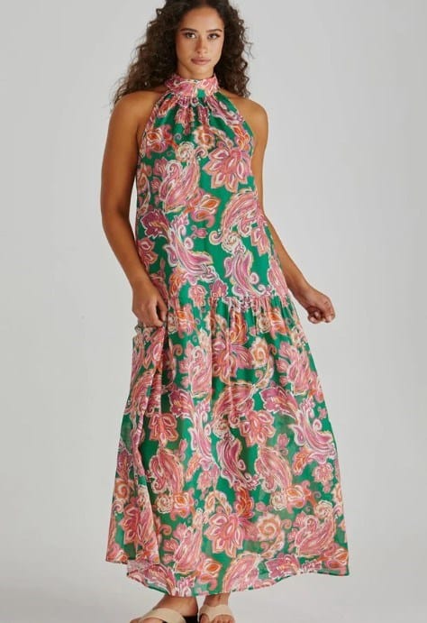 Load image into Gallery viewer, Sass Womens Malia Halter Dress
