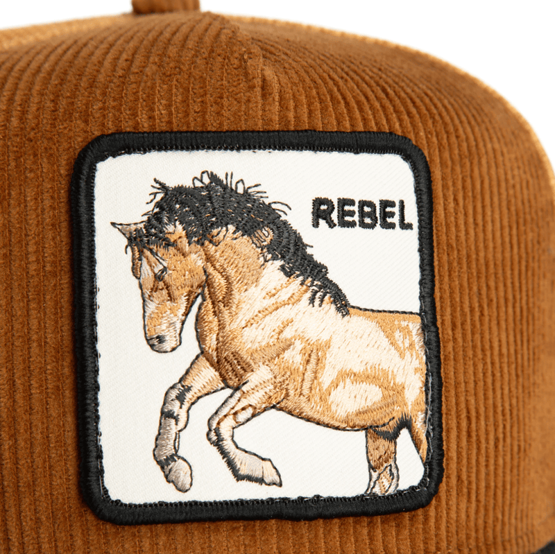 Load image into Gallery viewer, Goorin Bros Dapper Rebel Corduroy Trucker Cap
