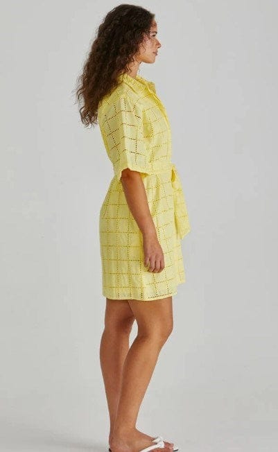 Load image into Gallery viewer, Sass Womens Helmi Broderie Shirt Dress
