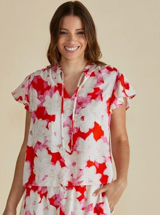 Betty Basics Womens Lyra Blouse