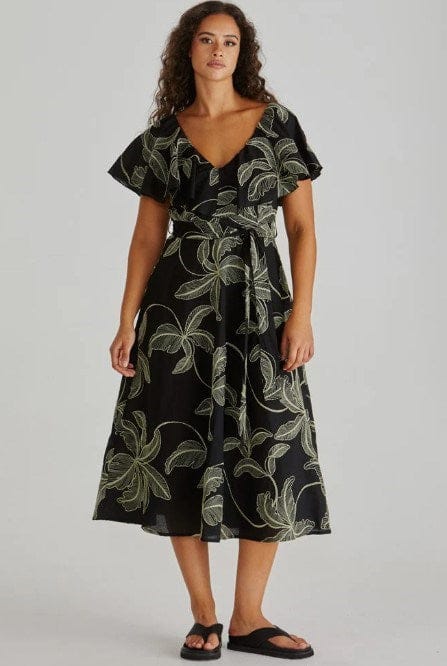 Load image into Gallery viewer, Sass Womens Rosita Ruffle Dress
