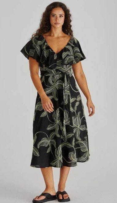 Load image into Gallery viewer, Sass Womens Rosita Ruffle Dress
