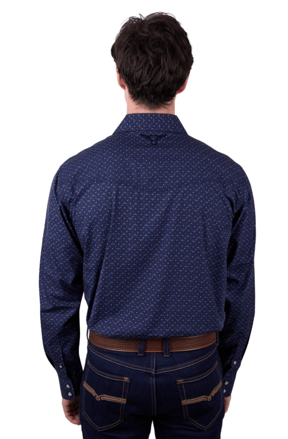 Load image into Gallery viewer, Pure Western Mens Ross Long Sleeve Shirt
