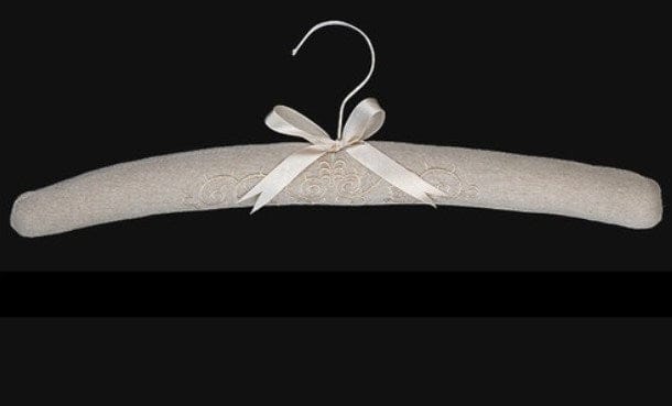 Victoria Linen Set/2 French Design Coathanger - 17