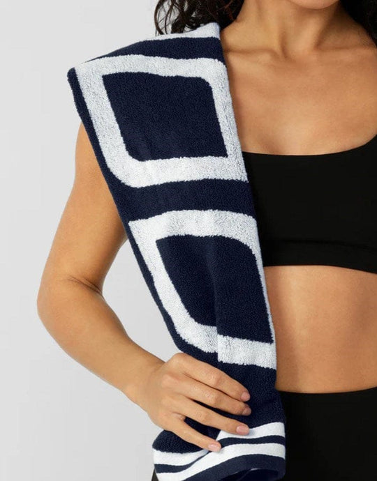Lorna Jane Icon Sweat Towel - Oxford Navy