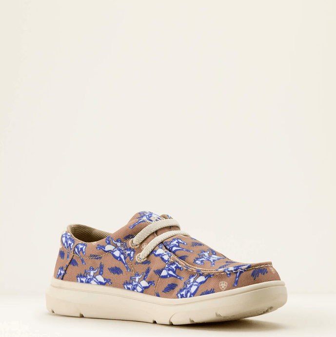 Ariat Kids Hilo - Natural Buckin Bronc Print