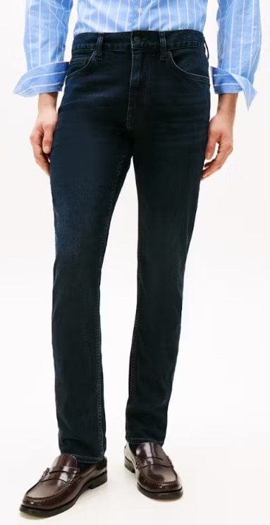 Tommy Hilfiger Mens Denton Jeans - Blue Black