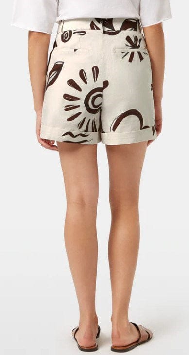 Load image into Gallery viewer, Scotch &amp; Soda Womens High Rise Linen Printed Shorts

