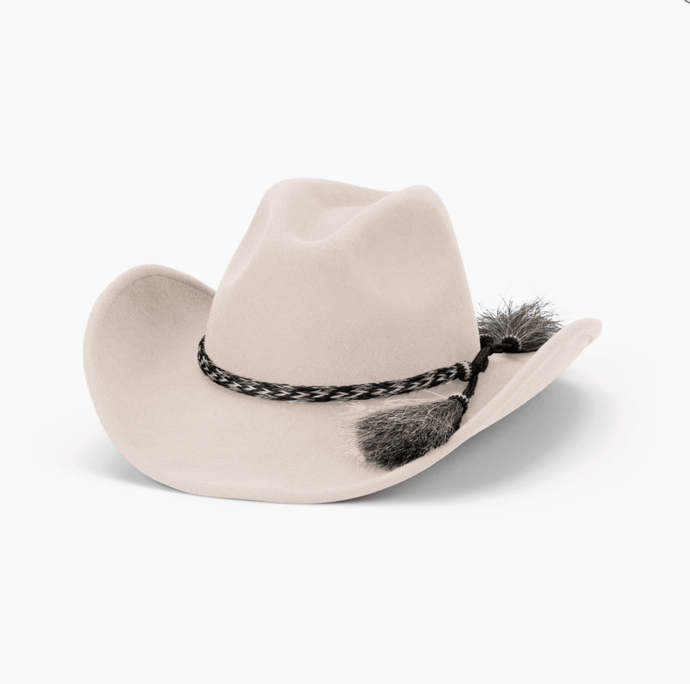 Avenel Kids The Wrangler Wool Felt Hat - Oat