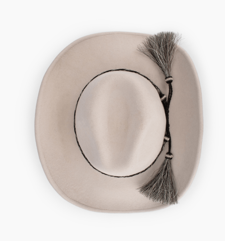 Load image into Gallery viewer, Avenel Kids The Wrangler Wool Felt Hat - Oat
