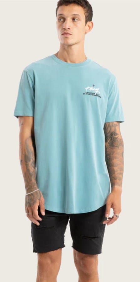 Load image into Gallery viewer, KSCY Mens Prodigy Dual Curved Tee - Pigment Cameo
