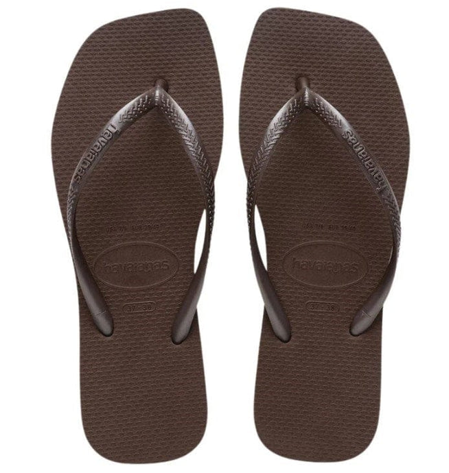 Havaianas Women's Slim Square Solid Thongs