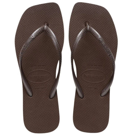 Havaianas Women's Slim Square Solid Thongs