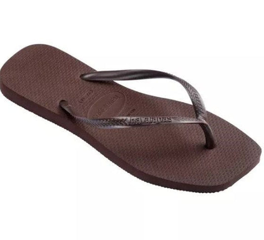 Havaianas Women's Slim Square Solid Thongs