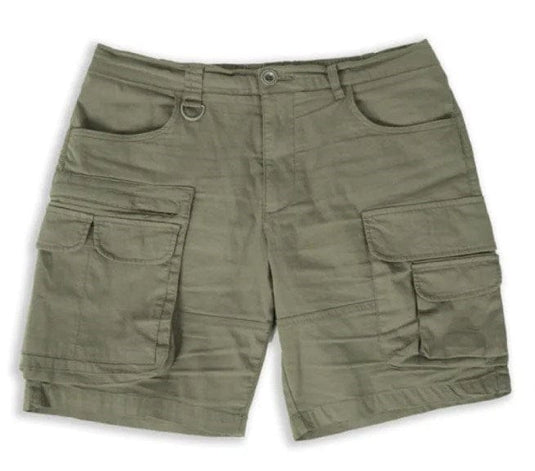 Silent Theory Mens Boundary Cargo Short - Washed Black
