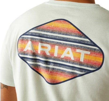 Ariat Mens Sunrise Bar Hex T-Shirt