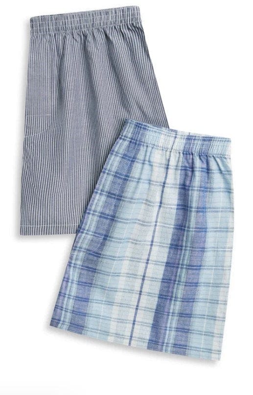 Contare Men Country 2 Pack Boxer Short - Denim Days