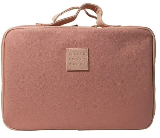 Tender Love + Carry Blush Cream Hanging Washbag
