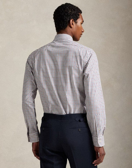 Polo Ralph Lauren Mens Long Sleeve Custom Fit Woven Shirt