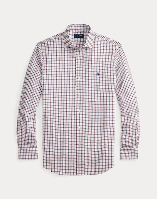 Polo Ralph Lauren Mens Long Sleeve Custom Fit Woven Shirt
