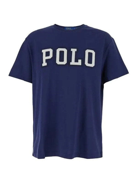 Polo Ralph Lauren Mens 100% Cotton Classic Fit Knit T-Shirt - Navy