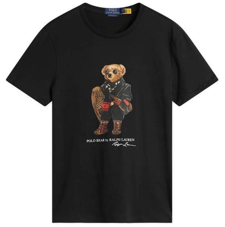 Load image into Gallery viewer, Polo Ralph Lauren Mens 100% Cotton Custom Slim Fit Knit T-Shirt - Black
