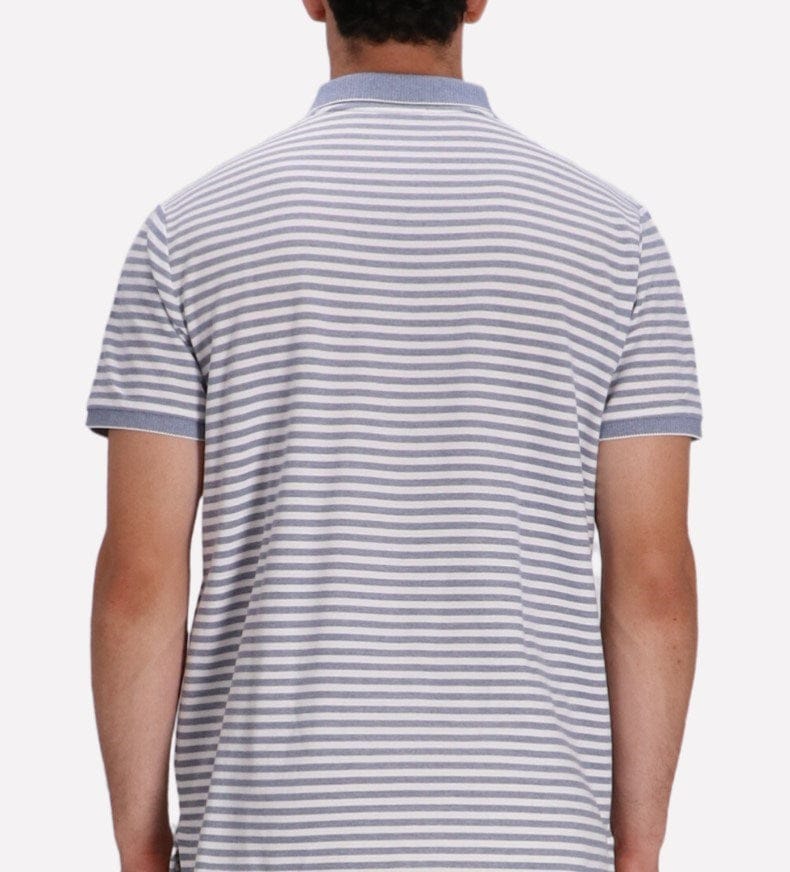 Load image into Gallery viewer, Polo Ralph Lauren Mens 100% Cotton Custom Slim Fit Short Sleeve Knit Shirt - Blue
