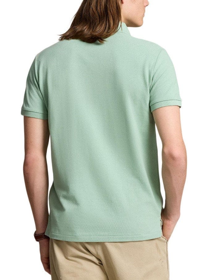 Load image into Gallery viewer, Polo Ralph Lauren Mens 100% Cotton Custom Slim Fit Short Sleeve Knit Shirt - Green
