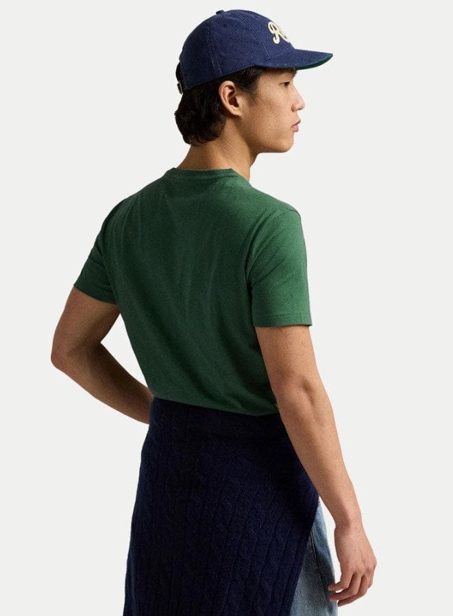 Load image into Gallery viewer, Ralph Lauren Mens Custom Slim Fit Knit T-Shirt - Green
