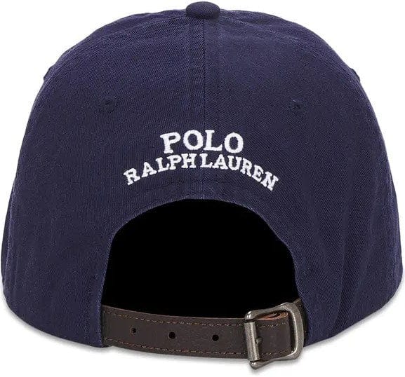 Load image into Gallery viewer, Ralph Lauren Mens Cotton Chino Cap - Navy Bear
