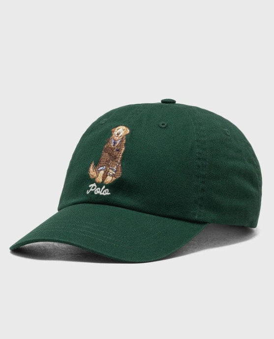 Ralph Lauren Cotton Chino Cap - Green Dog