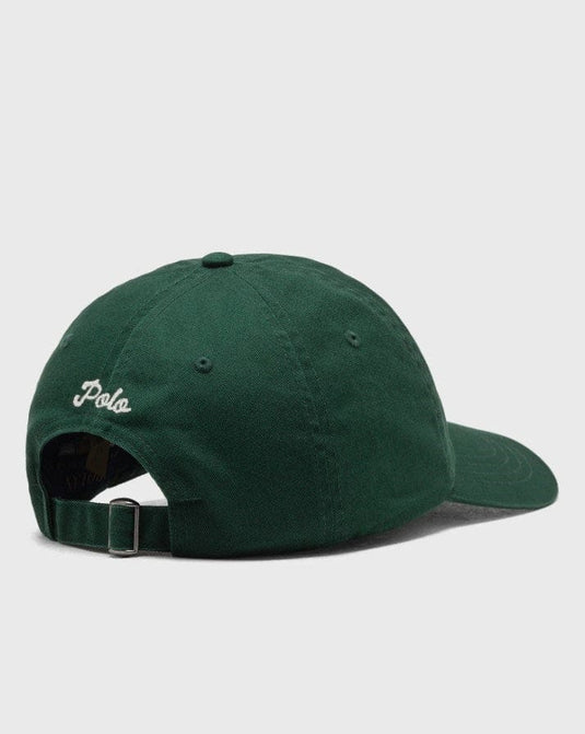 Ralph Lauren Cotton Chino Cap - Green Dog
