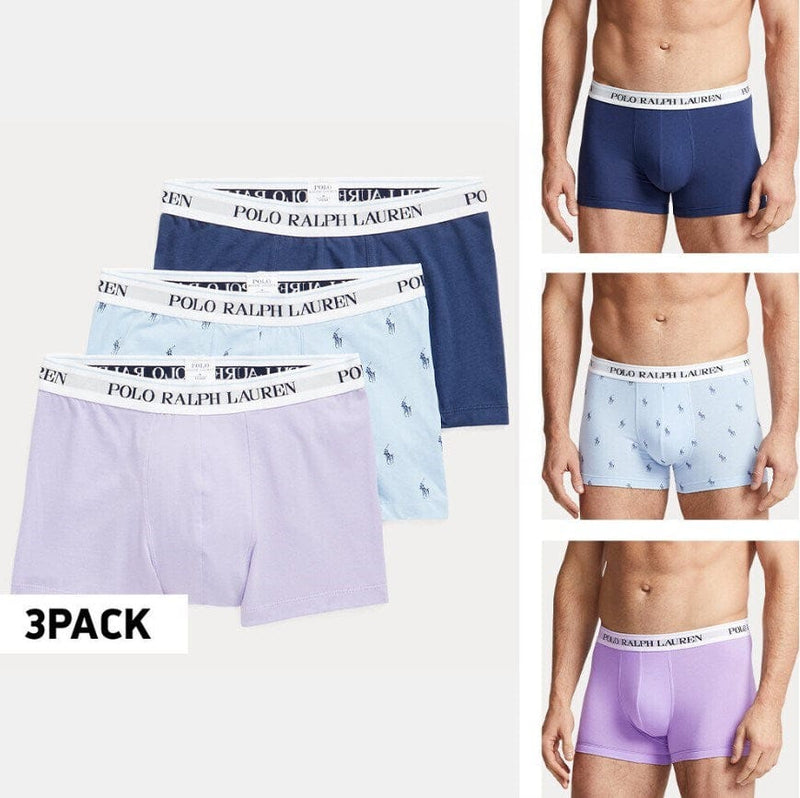 Load image into Gallery viewer, Ralph Lauren 3pk Mens Knit Trunks
