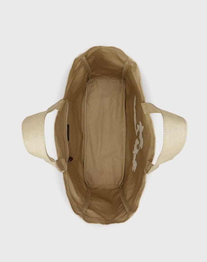 Load image into Gallery viewer, Polo Ralph Lauren Large Cotton Tote Bag - Tan
