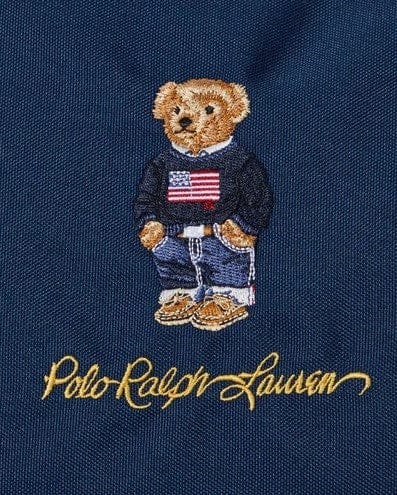 Load image into Gallery viewer, Polo Ralph Lauren Polyester Bear Handbag
