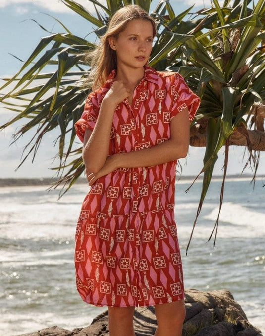 Betty Basics Womens Copacabana Shirt Dress