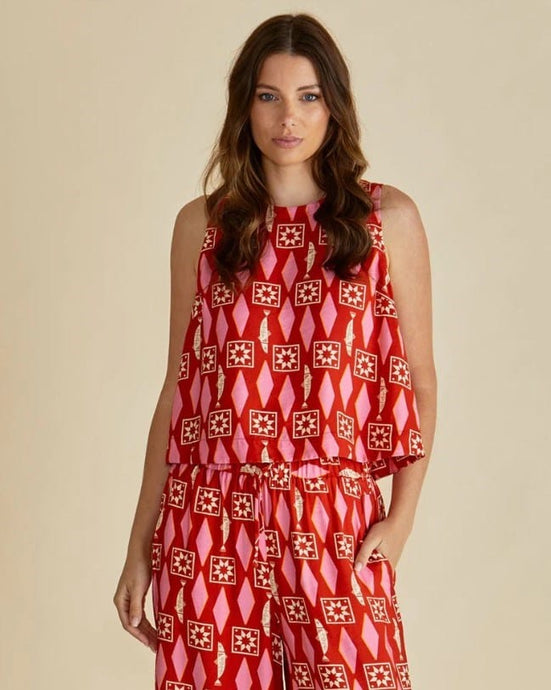 Betty Basics Womens Copacabana Shell Top