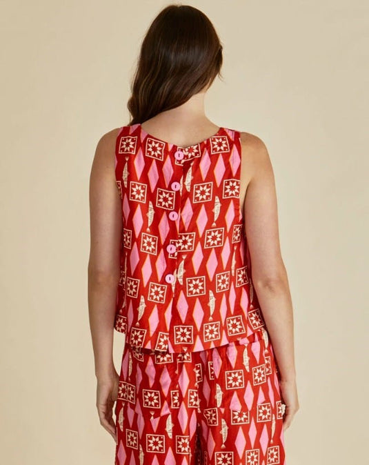 Betty Basics Womens Copacabana Shell Top