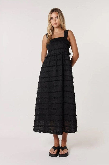 Fate & Becker Womens Sierra Lace Dress - Black