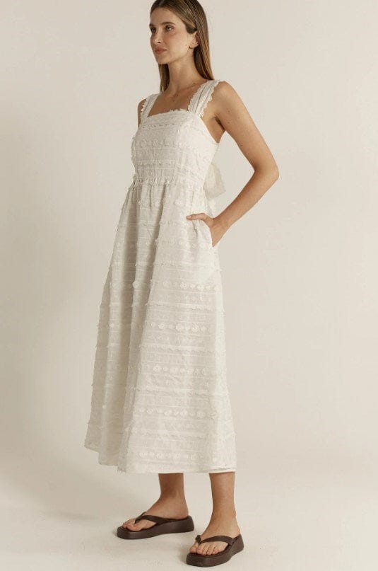 Fate & Becker Womens Sierra Lace Dress - Cream