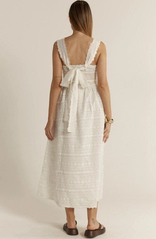 Fate & Becker Womens Sierra Lace Dress - Cream