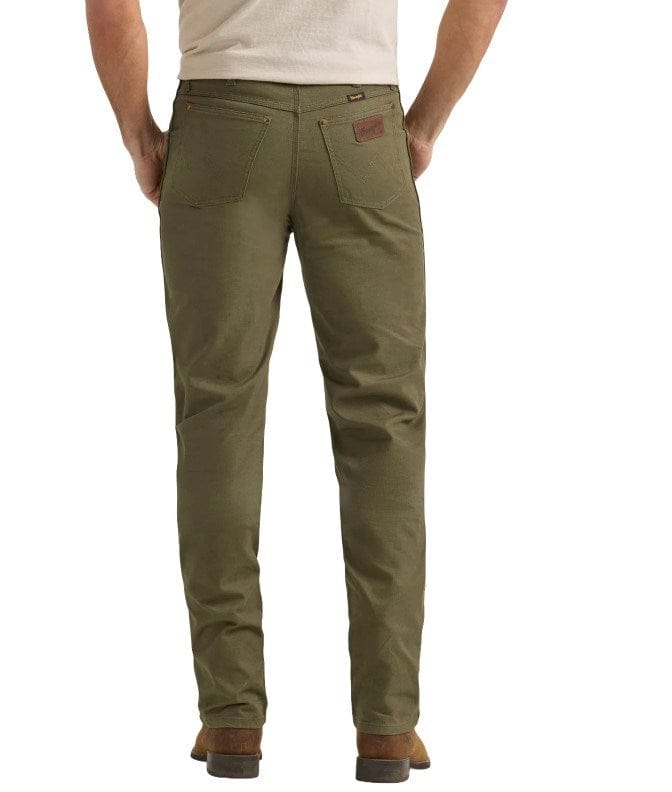 Load image into Gallery viewer, Wrangler Mens Tough Comfort 47 Regular Fit Canvas Jean - Sea Turtle
