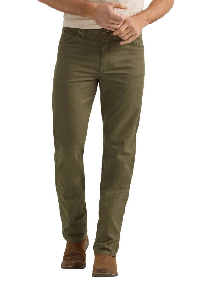 Load image into Gallery viewer, Wrangler Mens Tough Comfort 47 Regular Fit Canvas Jean - Sea Turtle
