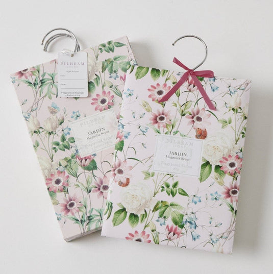 Pilbeam Jardin Garden Scented Hanging Sachets Set of 4 - Magnolia