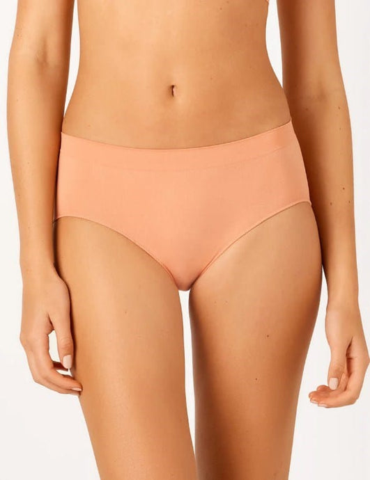 Ambra Womens Bare Essentials Midi Brief