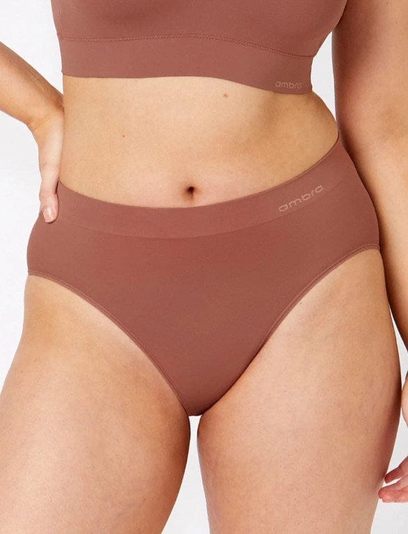 Load image into Gallery viewer, Ambra Womens Bondi Bare Hi Cut Brief
