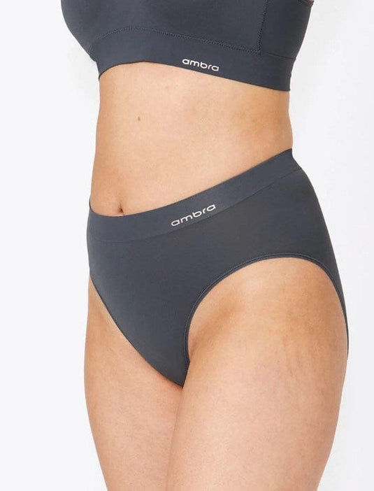 Ambra Womens Bondi Bare Hi Cut Brief