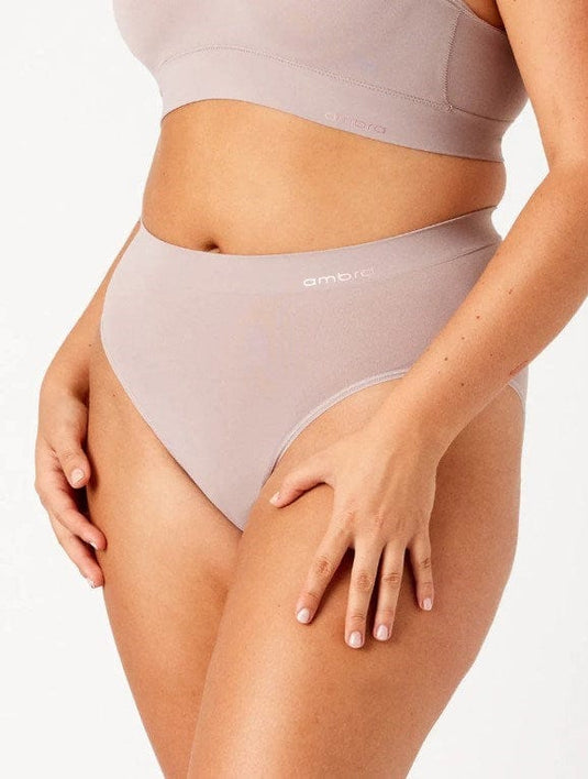 Ambra Womens Bondi Bare Hi Cut Brief