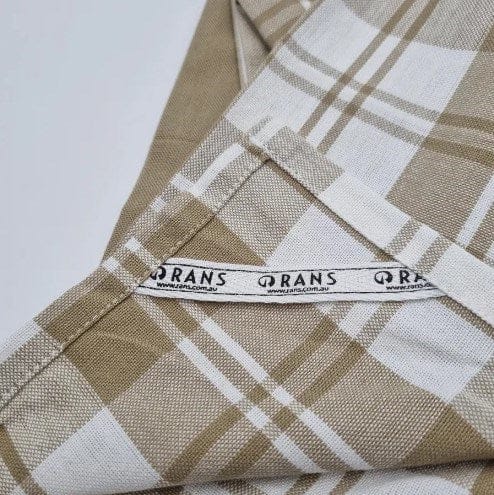 Load image into Gallery viewer, Rans Madrid Stripe Tea Towel Pack of 3 - Taupe
